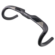 Matt carbon fiber road bike handlebar, view 6 - MRSLM