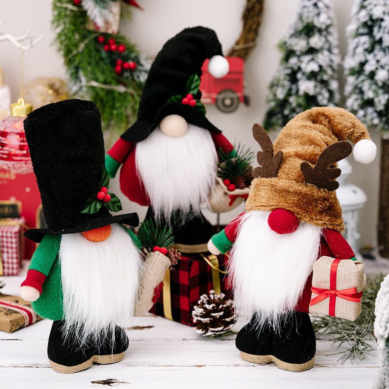 Plush Christmas gnome doll - MRSLM