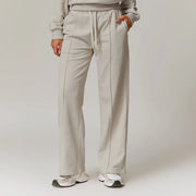 high-waisted loose sweatpants with pockets, view 4 - MRSLM