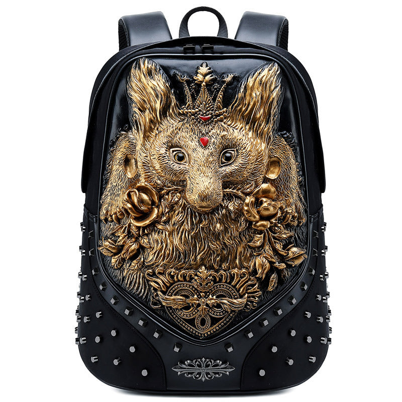 Creative 3D animal backpack, view 2 - MRSLM