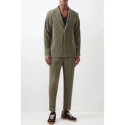 Men's pleated suit blazer, view 6 - MRSLM