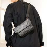 men's plaid shoulder bag, view 19 - MRSLM
