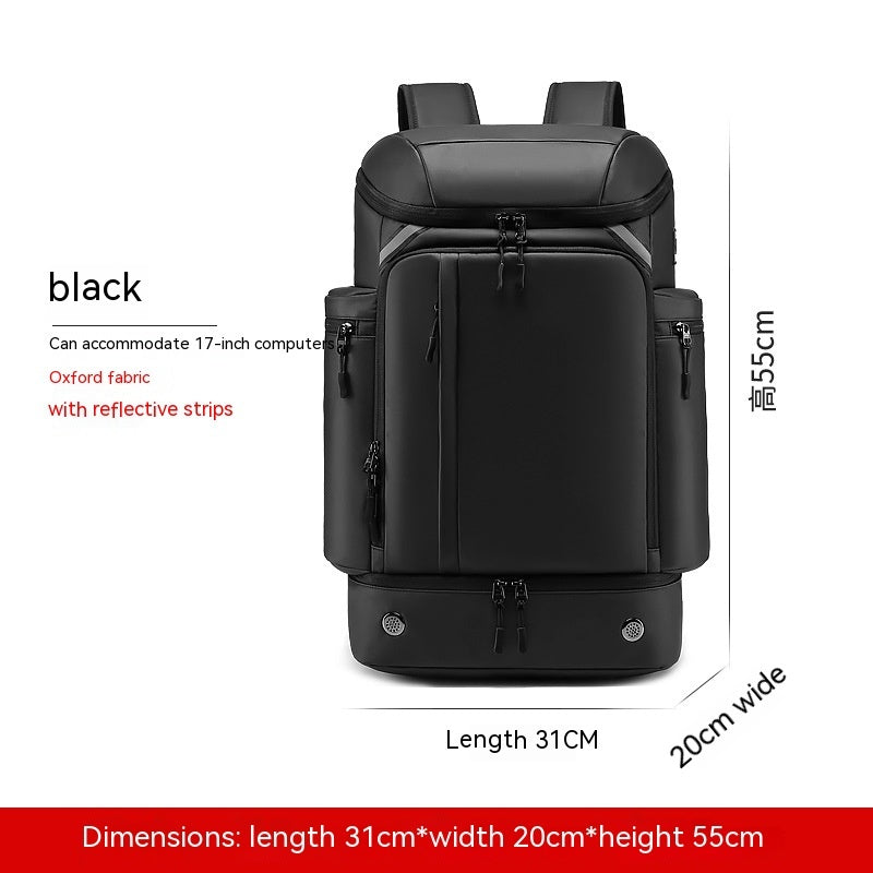 outdoor travel backpack, view 6 - MRSLM