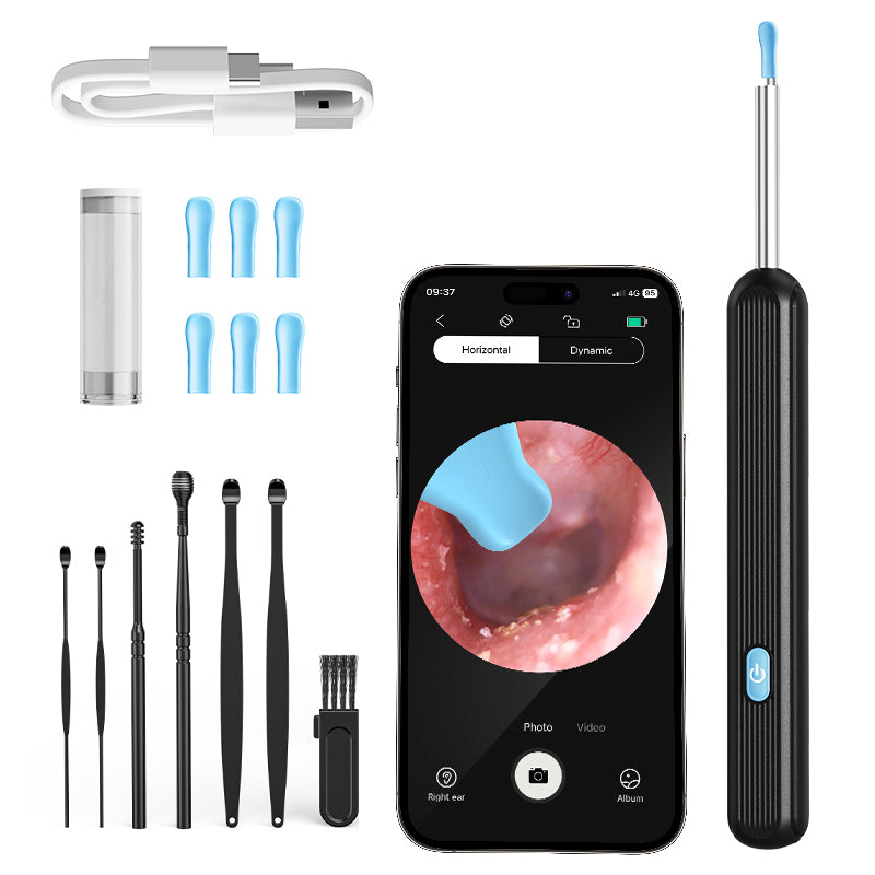 hd visual ear cleaner with camera, view 3 - MRSLM