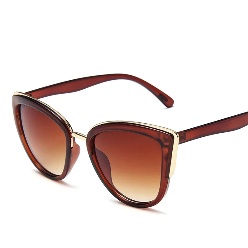 retro cat eye sunglasses, view 2 - MRSLM