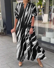 women's long shirt dress, view 2 - MRSLM