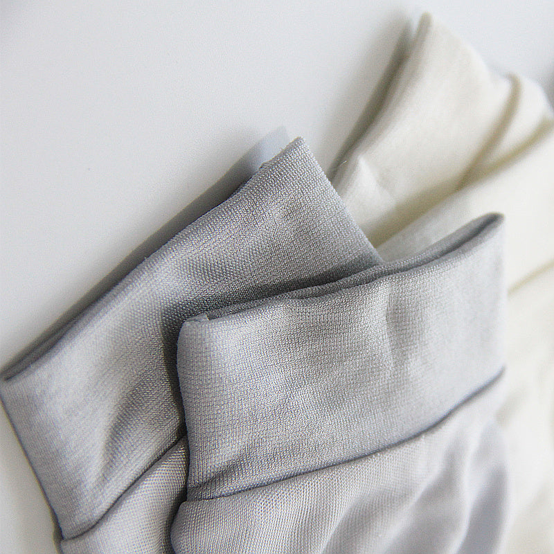 thin mulberry silk finger gloves, view 9 - MRSLM