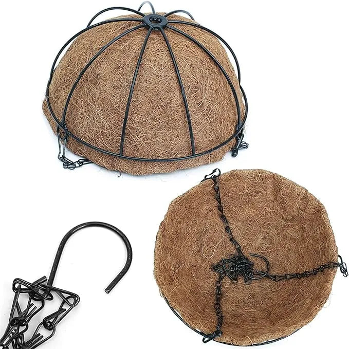 round metal hanging basket, view 7 - MRSLM