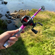 telescopic fishing rod and reel combo, view 4 - MRSLM