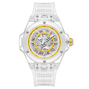 Men's transparent automatic mechanical watch, view 10 - MRSLM