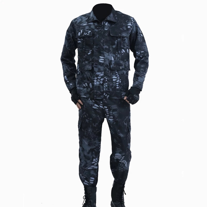 men's outdoor camouflage suit, view 2 - MRSLM