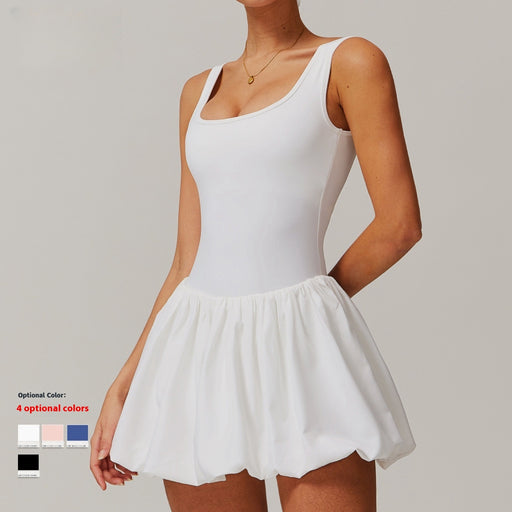 tennis sports dress fake two-piece - MRSLM
