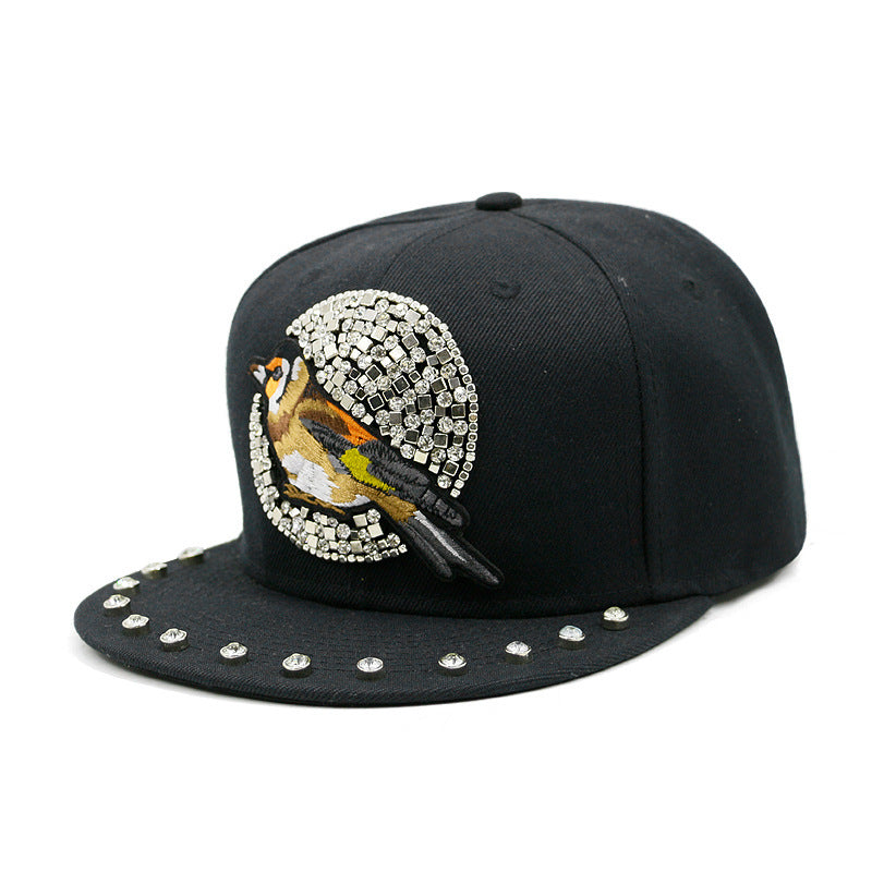 rivet flat brim cap, view 21 - MRSLM
