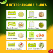 multifunctional vegetable cutter and slicer, view 4 - MRSLM