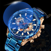 Multi-pointer men's business watch, view 3 - MRSLM