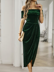 women's strapless bodycon long dress, view 10 - MRSLM