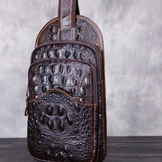 men's waxed cowhide satchel - MRSLM