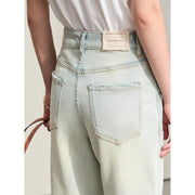 Women's vintage straight-leg jeans, view 11 - MRSLM