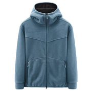 Men's loose plush fleece jacket, view 5 - MRSLM