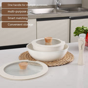 detachable non-stick cookware set, view 3 - MRSLM