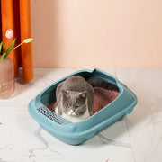 semi-closed cat litter box, view 6 - MRSLM