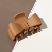 striped bow tie hairpin barrettes, view 3 - MRSLM