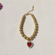pearl pet collar, view 10 - MRSLM