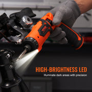 cordless electric screwdriver set, view 3 - MRSLM
