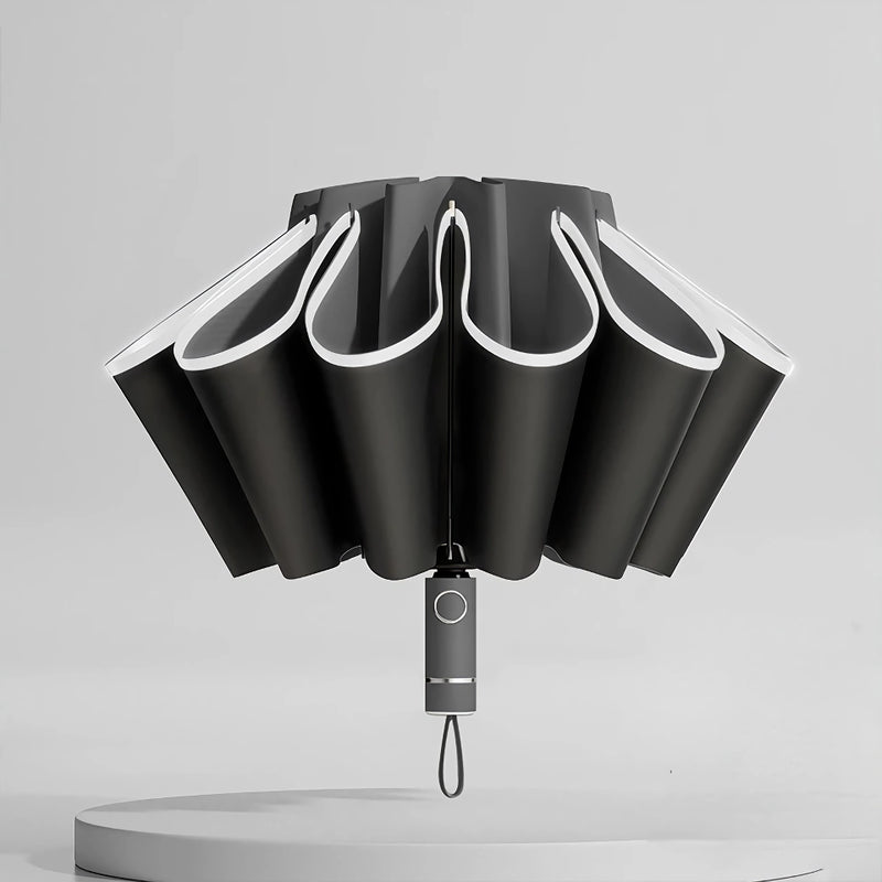 automatic windproof reverse folding umbrella, view 2 - MRSLM