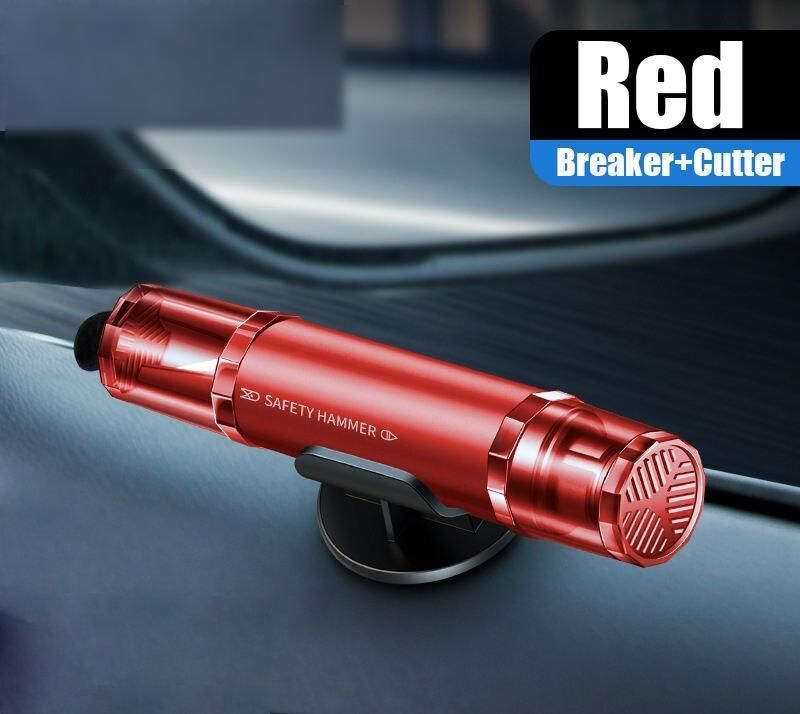 2-in-1 car safety hammer, view 3 - MRSLM