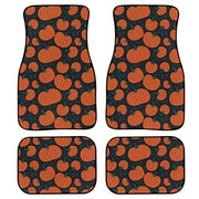 Red rose printed all-weather car floor mats, view 10 - MRSLM