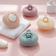 flower pattern suction cup bath sponge, view 7 - MRSLM