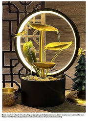 circulating water lotus ornament, view 10 - MRSLM