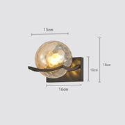 modern led wall lamp, view 3 - MRSLM