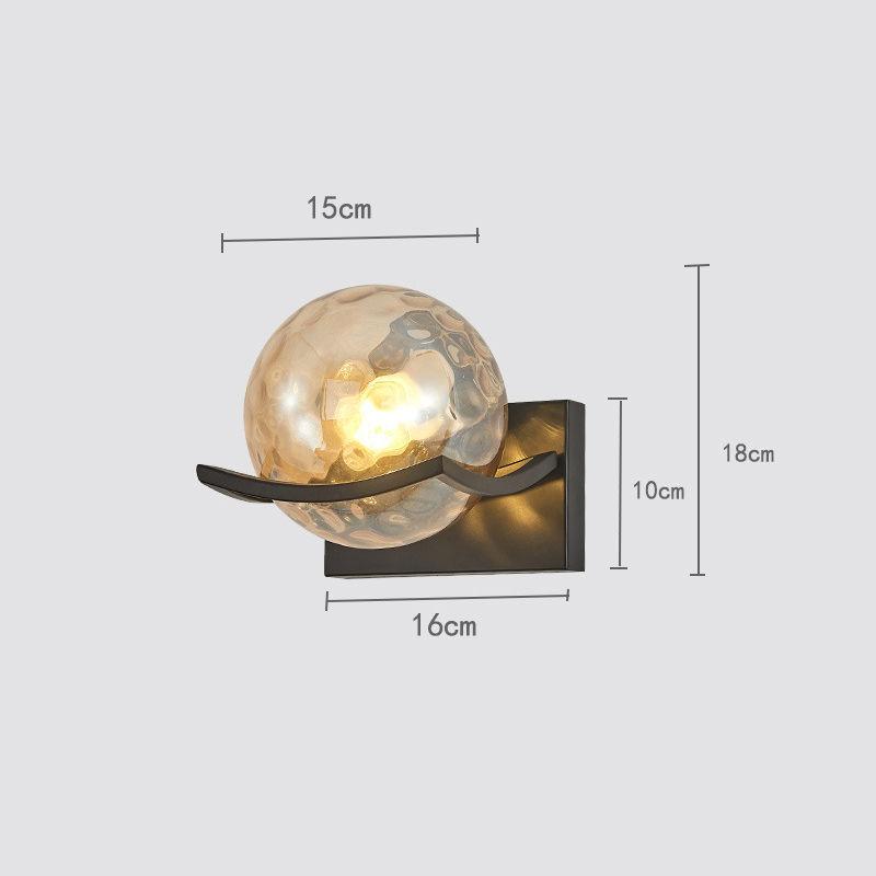 modern led wall lamp, view 3 - MRSLM