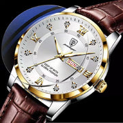 dual calendar men's watch, view 3 - MRSLM