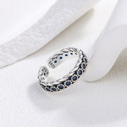 S925 silver small design ring, view 5 - MRSLM