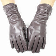women's retro sheepskin riding gloves, view 6 - MRSLM