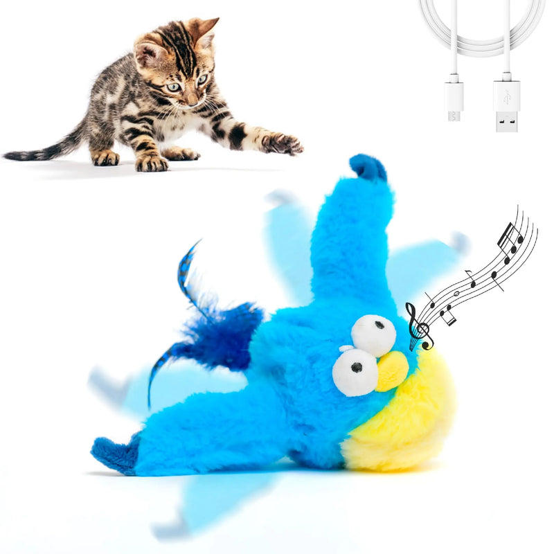 flapping bird cat toy - MRSLM
