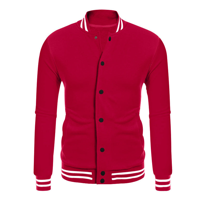 men's baseball uniform flight jacket, view 9 - MRSLM