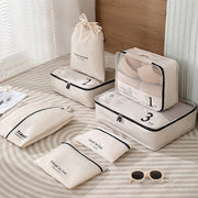 7-piece travel storage bag set, view 5 - MRSLM