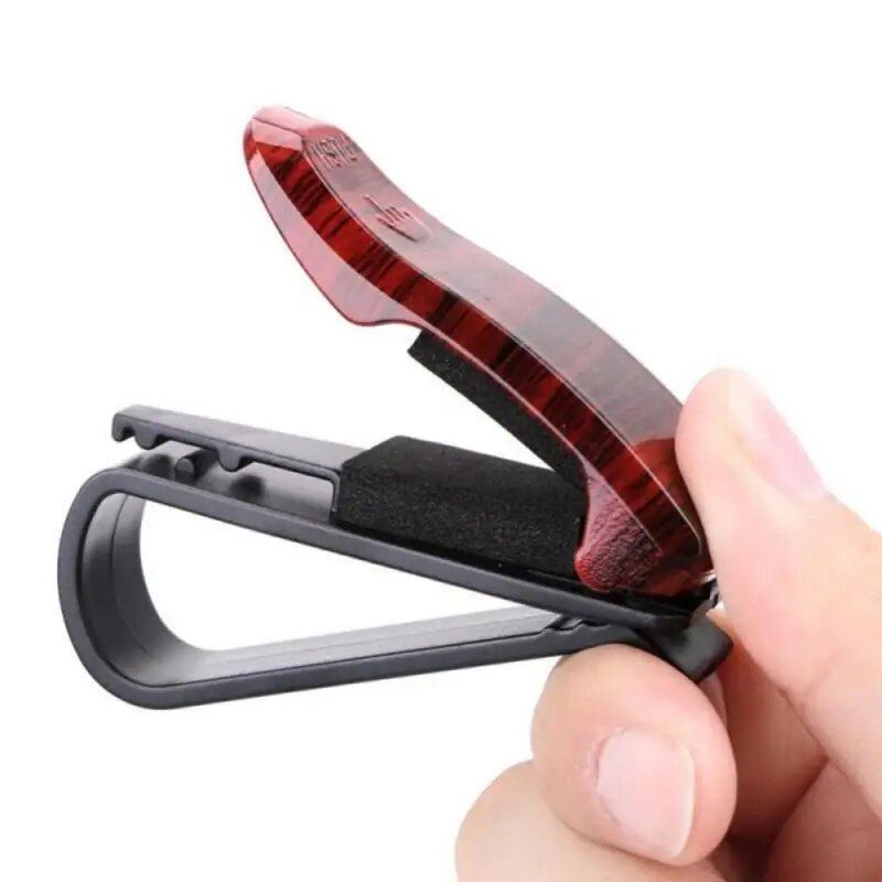 car visor glasses holder, view 9 - MRSLM