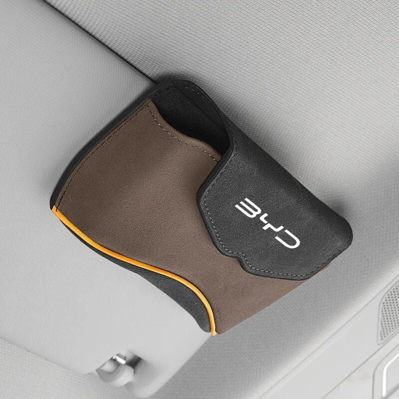 car visor glasses holder, view 6 - MRSLM