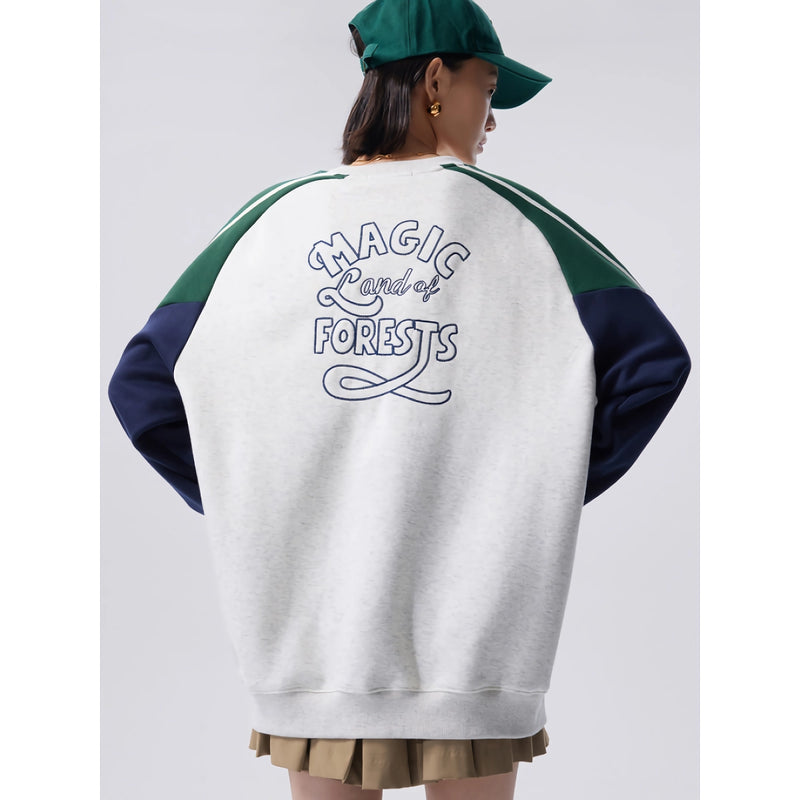 contrast stitching pullover, view 10 - MRSLM