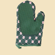 Cotton and silicone non-slip oven mitts, view 12 - MRSLM