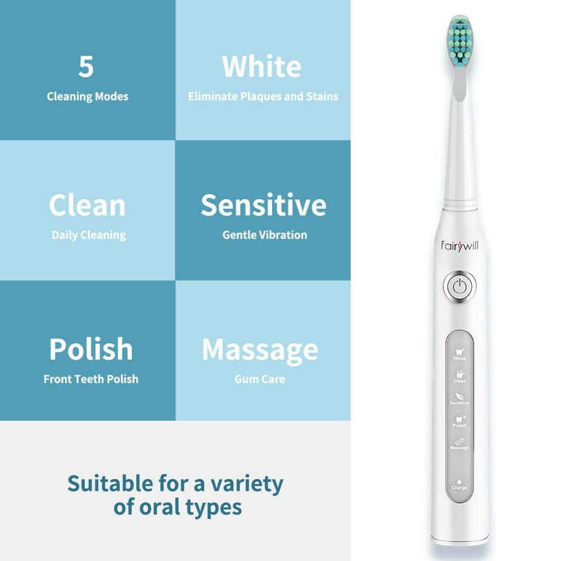 electric sonic toothbrush, view 7 - MRSLM