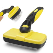 self-cleaning pet brush, view 5 - MRSLM