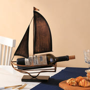Iron sailboat wine rack - MRSLM