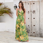 bohemian paisley print long dress, view 8 - MRSLM