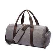 canvas travel messenger bag, view 7 - MRSLM
